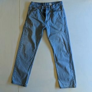 LEVI'S Vintage Faded Denim 505 Regular Straight